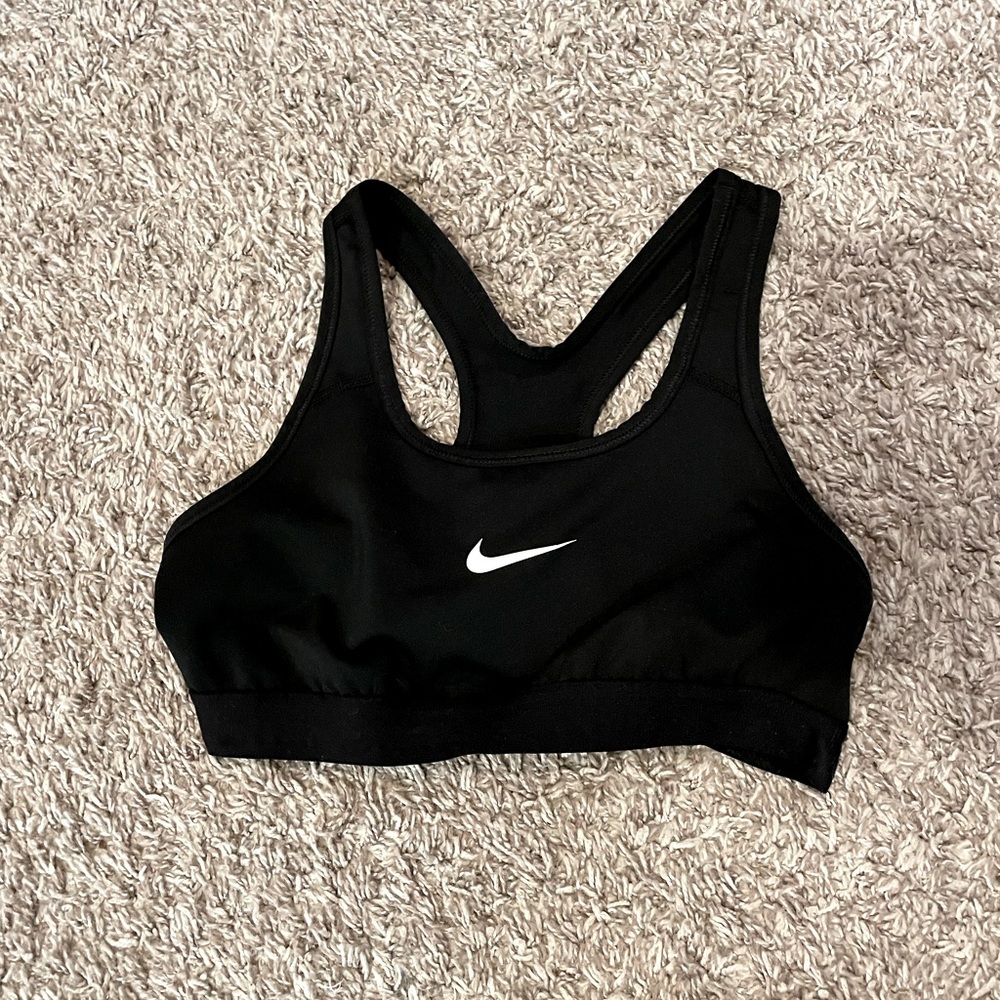 Girls Nike Sports Bra Black